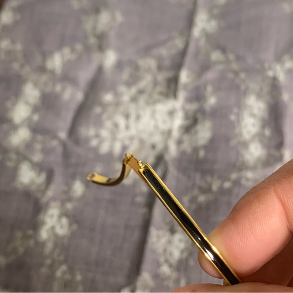 Enameled Hinged Cuff Bracelet - Picture 7 of 9